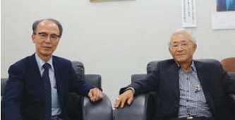 大西章資さんと藤本元会長